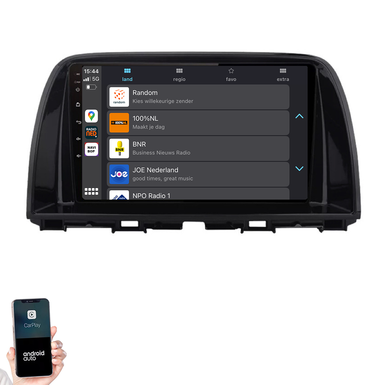 Mazda CX-5 | Autoradio | 2012 t/m 2015 | Android 14 | Apple CarPlay & Android Auto