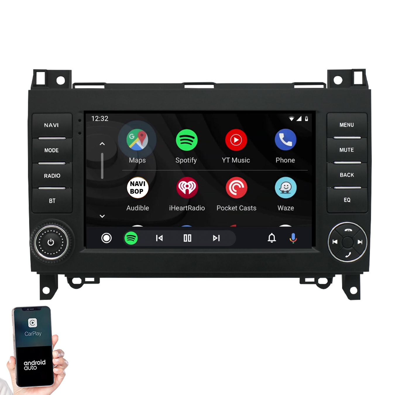 Mercedes Vito | Autoradio | 2006 t/m 2019 | Android 14 | Apple CarPlay & Android Auto