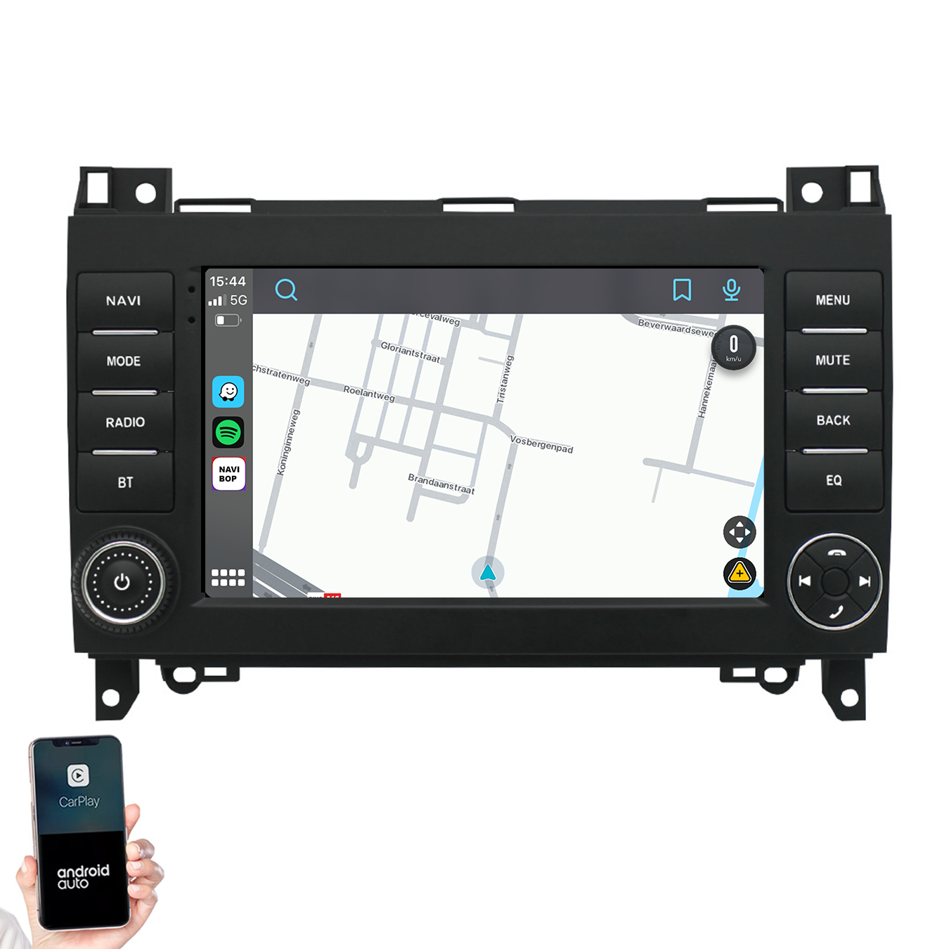 Mercedes Vito | Autoradio | 2006 t/m 2019 | Android 14 | Apple CarPlay & Android Auto