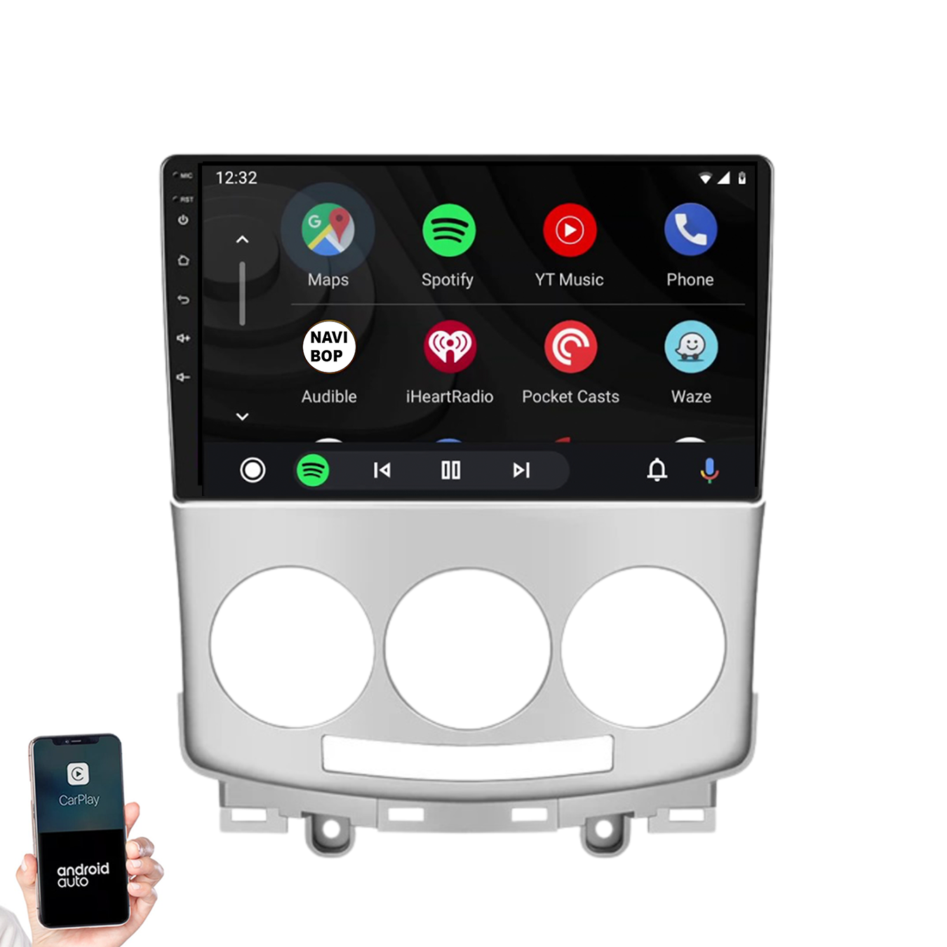 Mazda 5 | Autoradio | 2005 t/m 2010 | Android 14 | Apple CarPlay & Android Auto