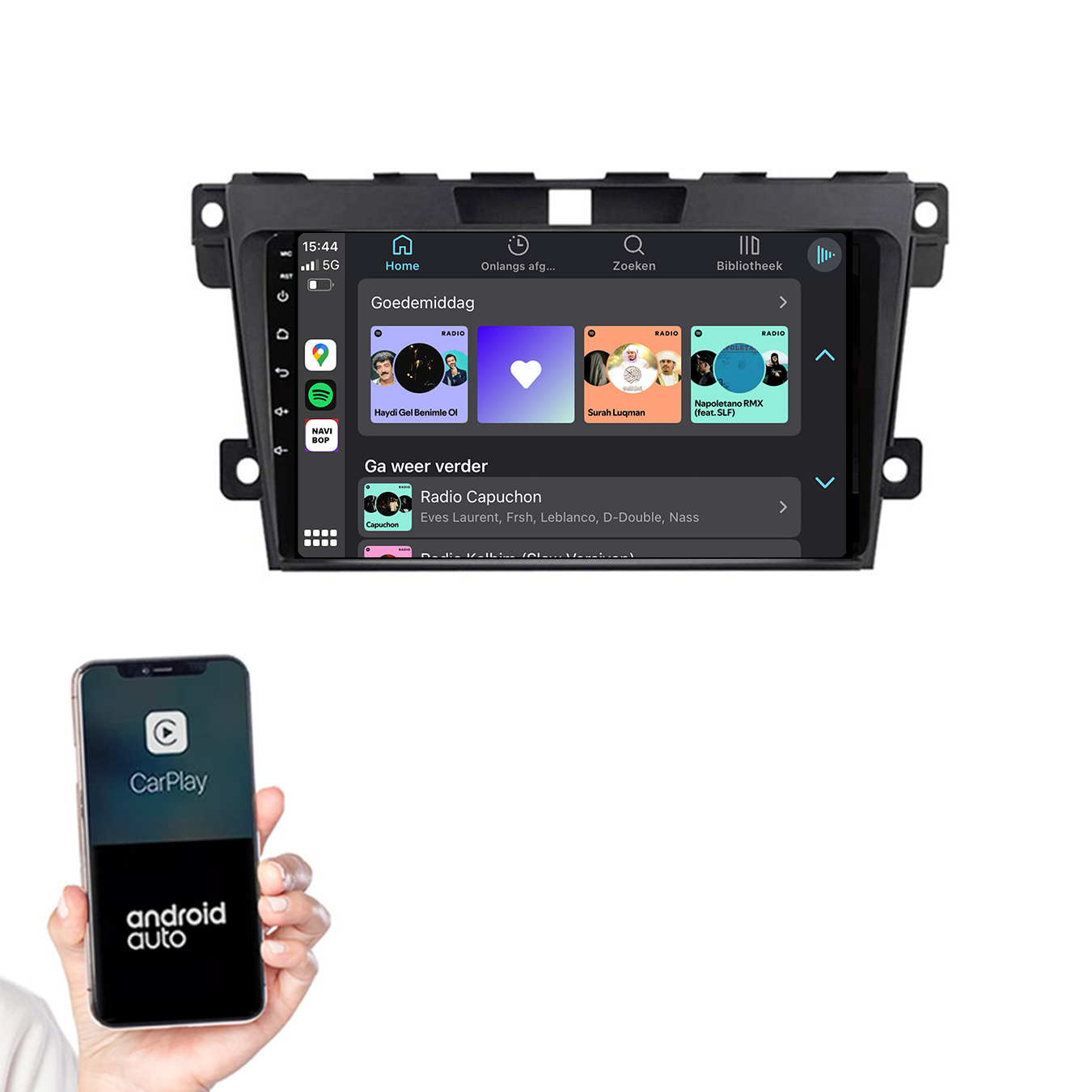 Mazda CX-7 | Autoradio | 2006 t/m 2015 | Android 14 | Apple CarPlay & Android Auto
