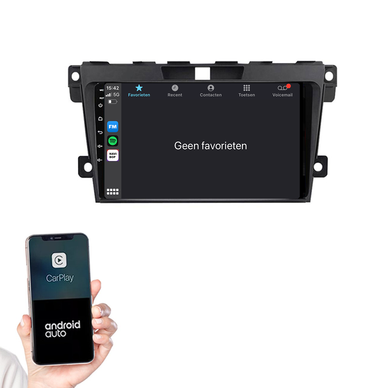 Mazda CX-7 | Autoradio | 2006 t/m 2015 | Android 14 | Apple CarPlay & Android Auto