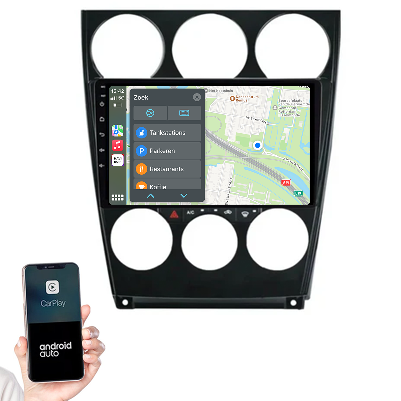 Mazda 6 | Autoradio | 2004 t/m 2015 | Android 14 | Apple CarPlay & Android Auto