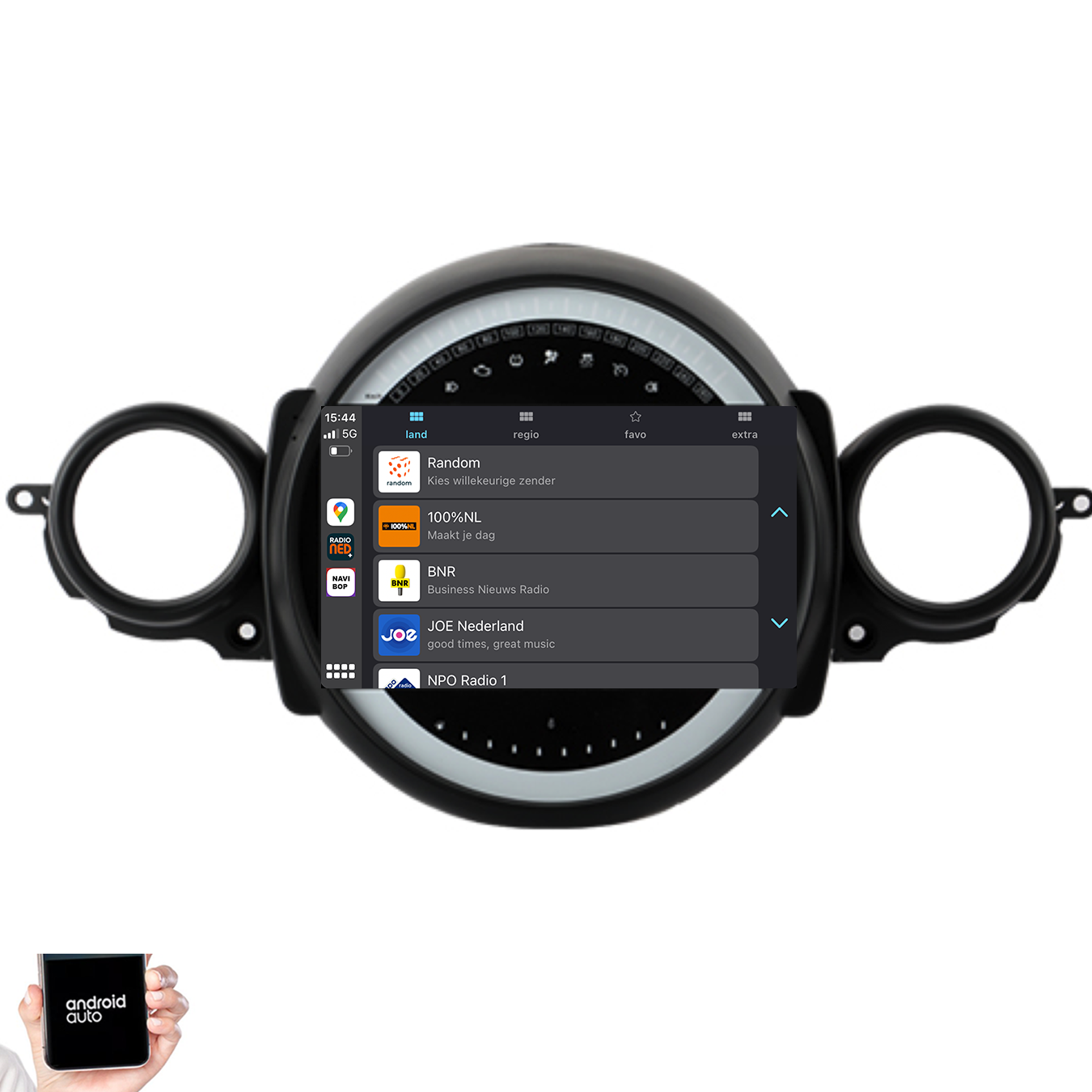 Mini Cooper R56 | Autoradio | 2007 t/m 2015 | Android 14 | Apple CarPlay & Android Auto