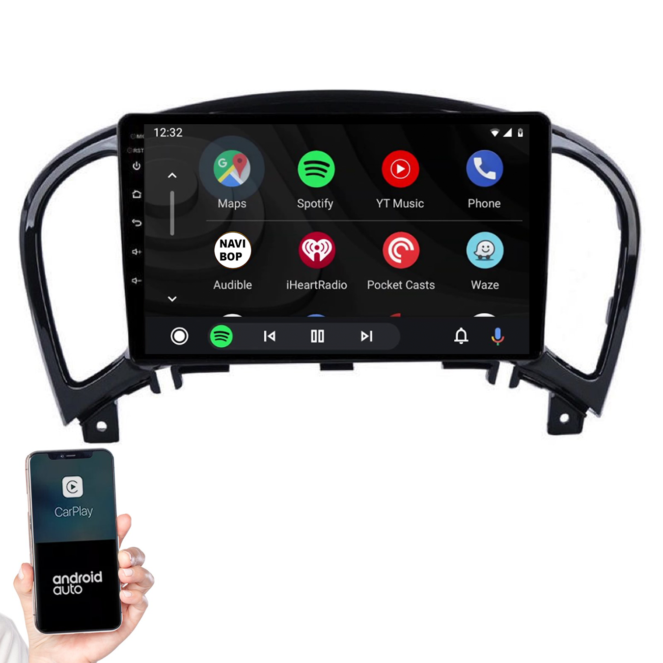Nissan Juke | Autoradio | 2010 t/m 2019 | Android 14 | Apple CarPlay & Android Auto
