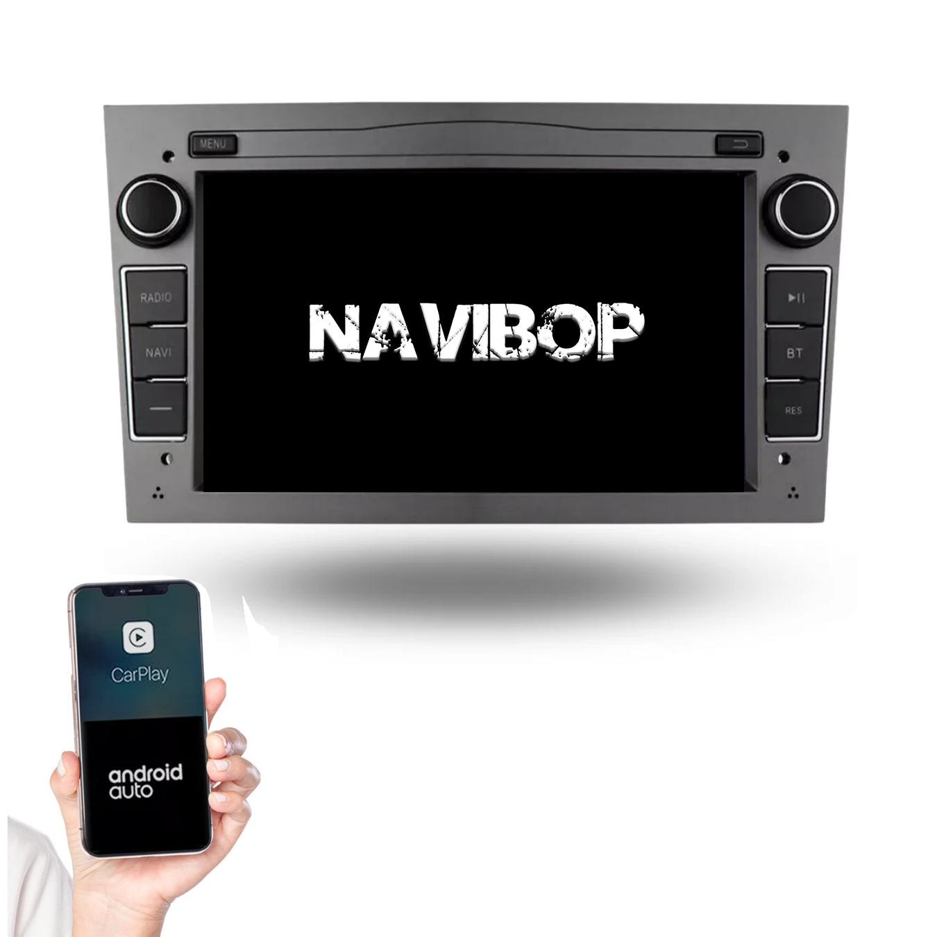 Opel Antara | Autoradio | 2006 t/m 2012 | Android 14 | Apple CarPlay & Android Auto