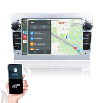 Opel Meriva | Autoradio | 2003 t/m 2012 | Android 14 | Apple CarPlay & Android Auto - autoradio