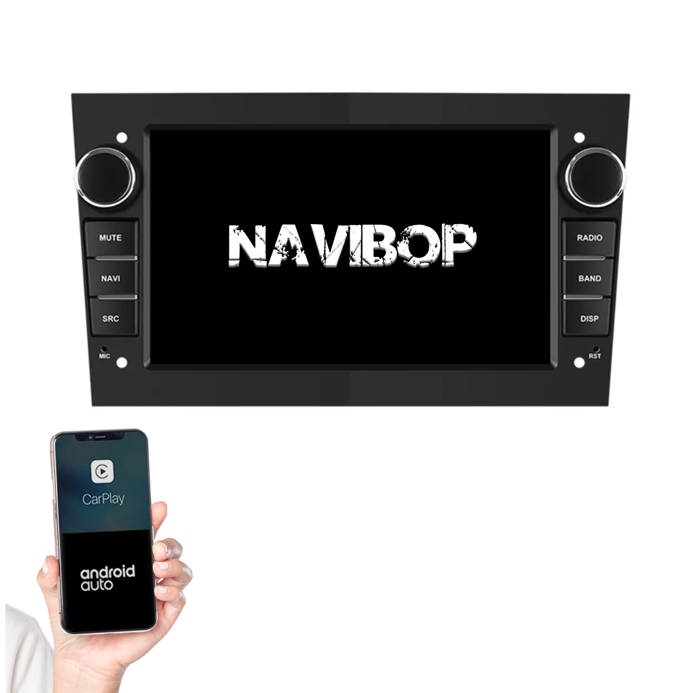Opel Vivaro | Autoradio | 2003 t/m 2011 | Android 14 | Apple CarPlay & Android Auto