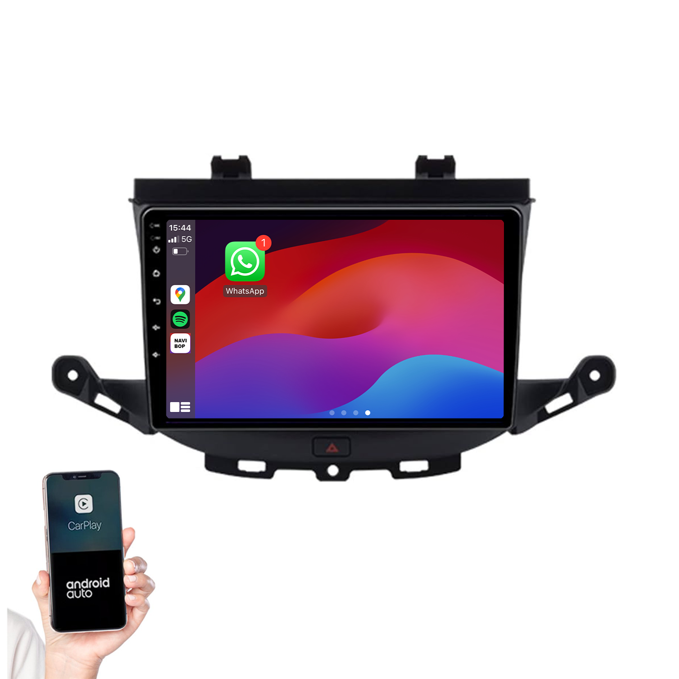 Opel Astra H | Autoradio | 2013 t/m 2021 | Android 14 | Apple CarPlay & Android Auto