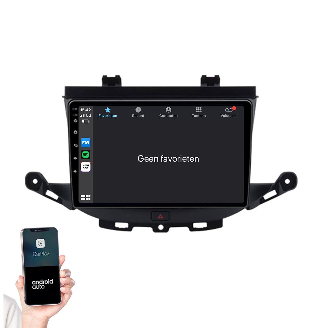 Opel Astra H | Autoradio | 2013 t/m 2021 | Android 14 | Apple CarPlay & Android Auto