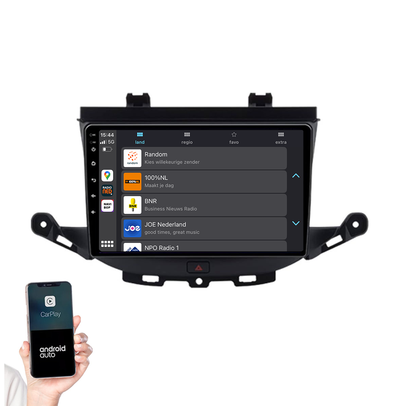Opel Astra H | Autoradio | 2013 t/m 2021 | Android 14 | Apple CarPlay & Android Auto