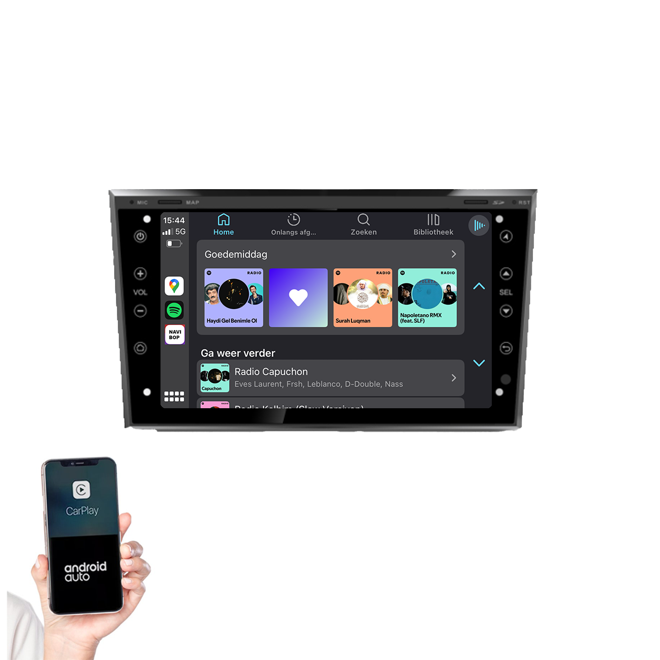 Opel Corsa D | Autoradio | 2005 t/m 2014 | Android 13 | Apple CarPlay & Android Auto