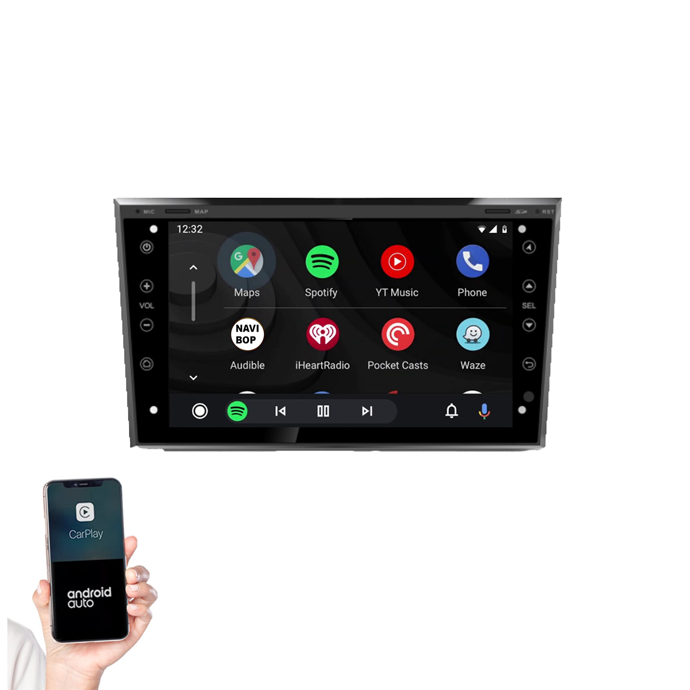 Opel Corsa D | Autoradio | 2005 t/m 2014 | Android 13 | Apple CarPlay & Android Auto