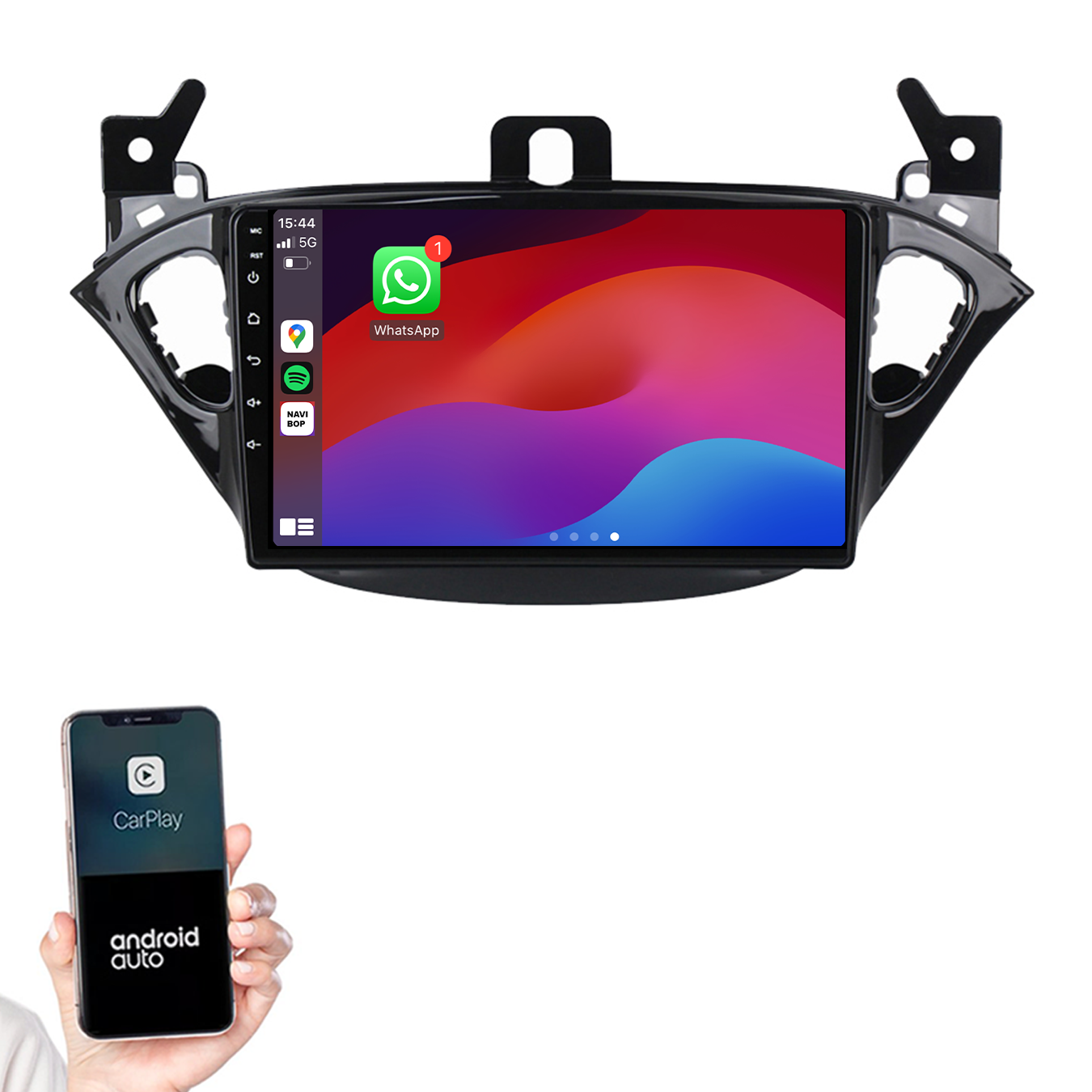 Opel Adam | Autoradio | 2015 t/m 2020 | Android 14 | Apple CarPlay & Android Auto