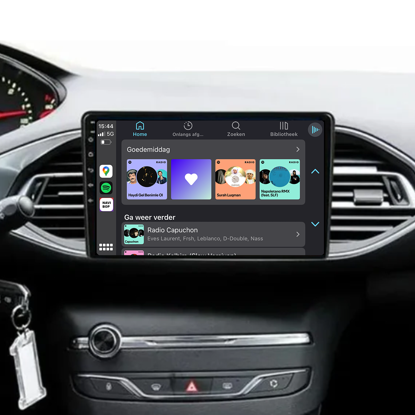 Peugeot 308 | Autoradio | 2010 t/m 2016 | Android 14 | Apple CarPlay & Android Auto