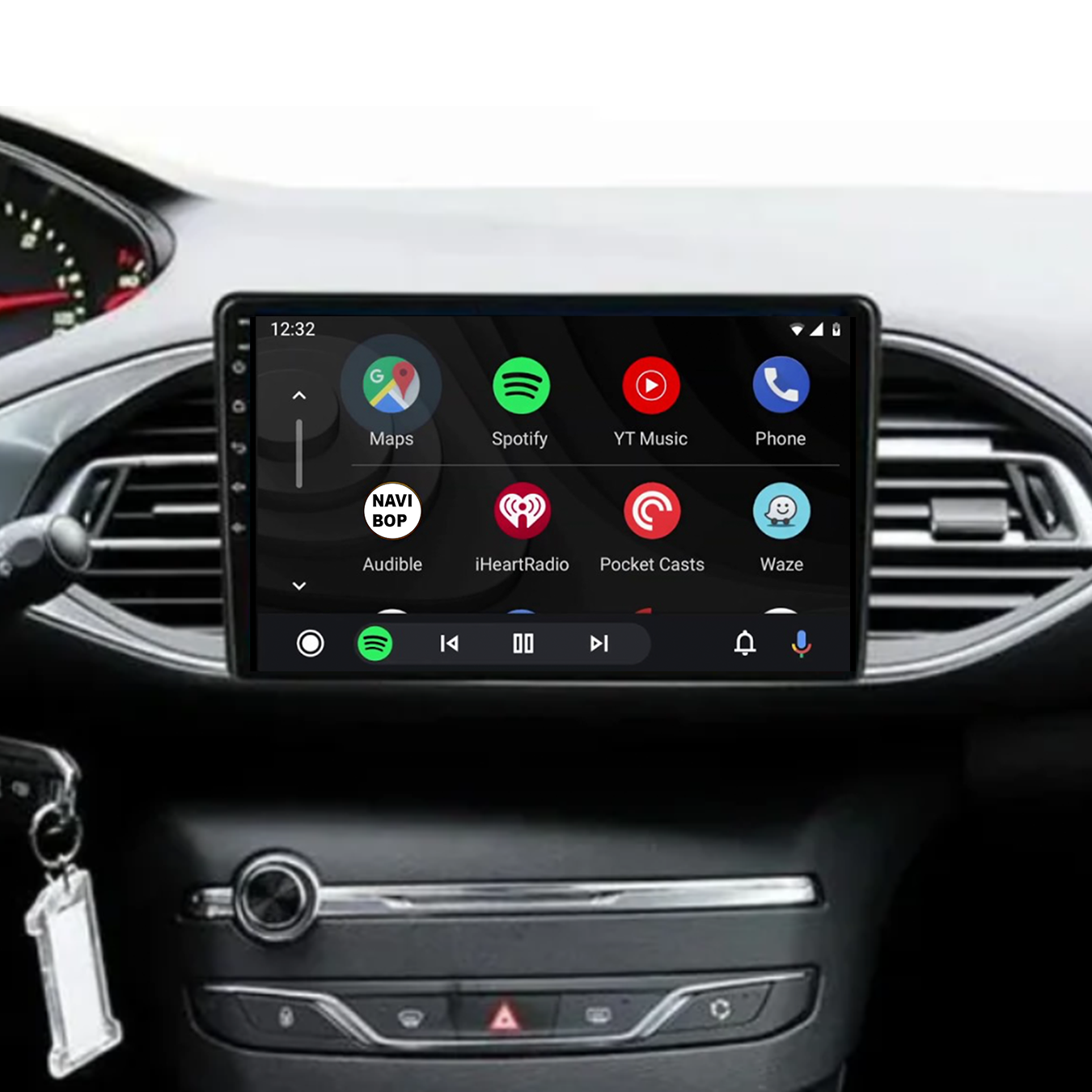 Peugeot 308 | Autoradio | 2010 t/m 2016 | Android 14 | Apple CarPlay & Android Auto