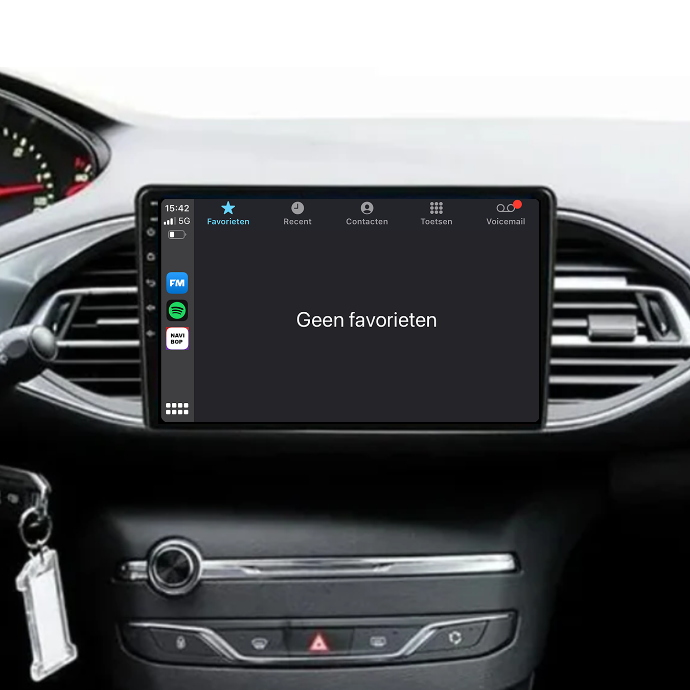 Peugeot 308 | Autoradio | 2010 t/m 2016 | Android 14 | Apple CarPlay & Android Auto