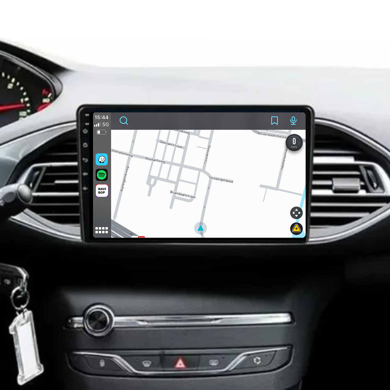 Peugeot 308 | Autoradio | 2010 t/m 2016 | Android 14 | Apple CarPlay & Android Auto
