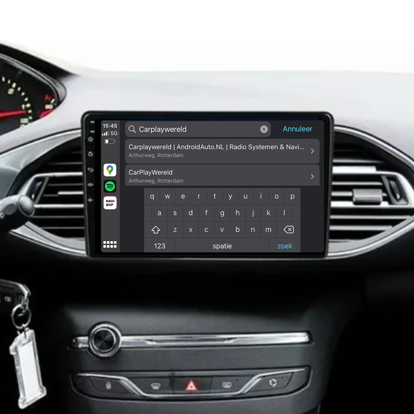 Peugeot 308 | Autoradio | 2010 t/m 2016 | Android 14 | Apple CarPlay & Android Auto