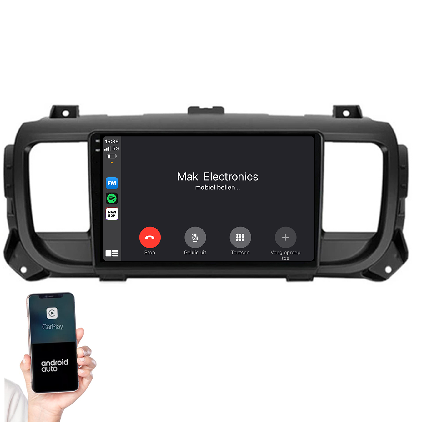 Opel Vivaro | Autoradio | 2021+ | Android 14 | Apple CarPlay & Android Auto