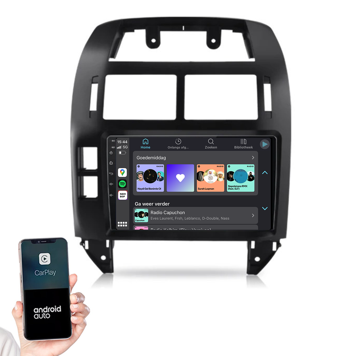 Volkswagen Polo | Autoradio | 2002 t/m 2009 | Android 14 | Apple CarPlay & Android Auto