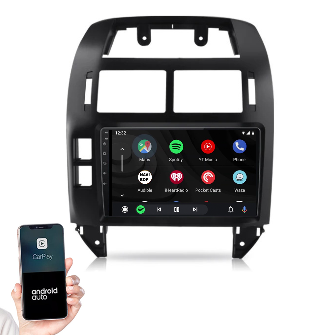 Volkswagen Polo | Autoradio | 2002 t/m 2009 | Android 14 | Apple CarPlay & Android Auto