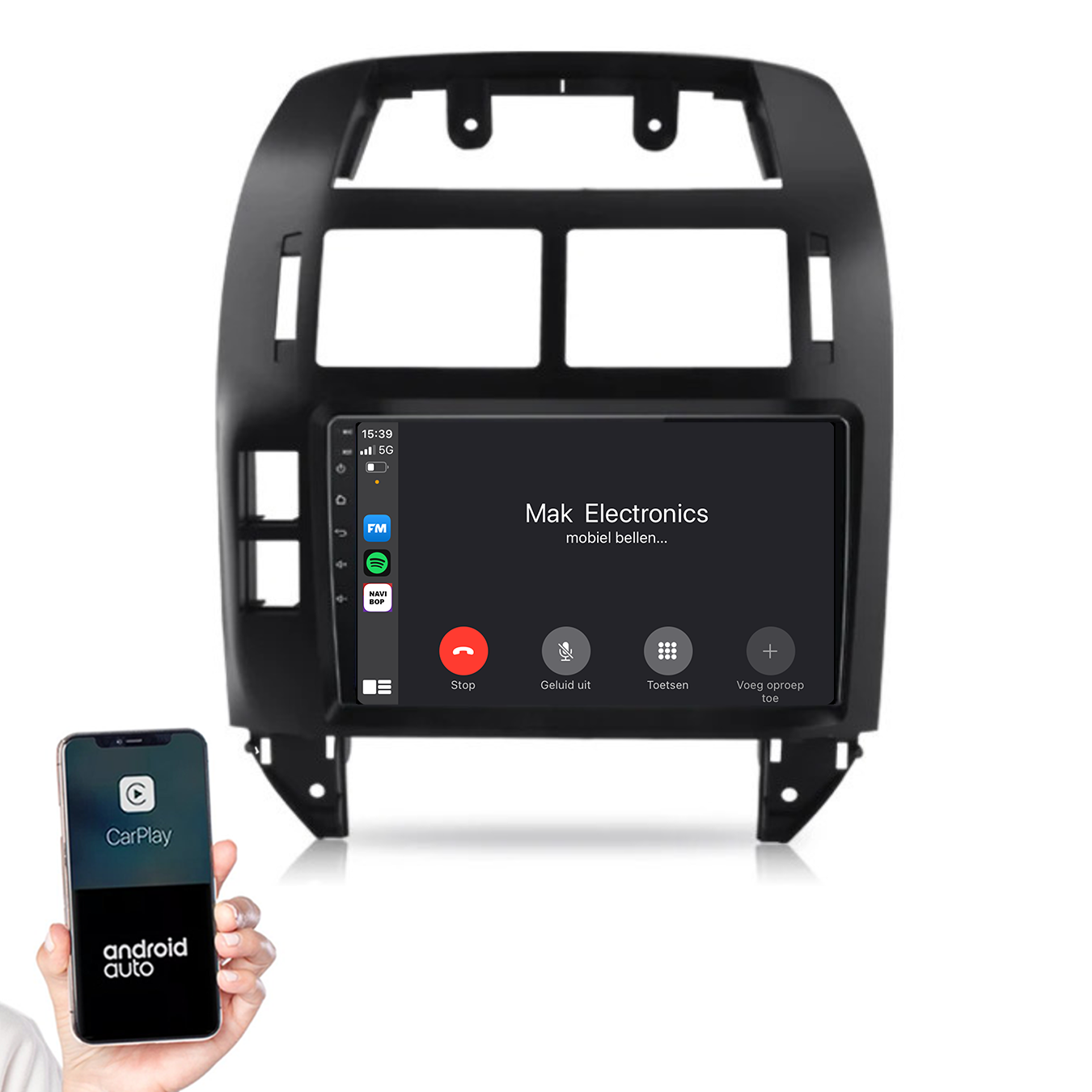 Volkswagen Polo | Autoradio | 2002 t/m 2009 | Android 14 | Apple CarPlay & Android Auto
