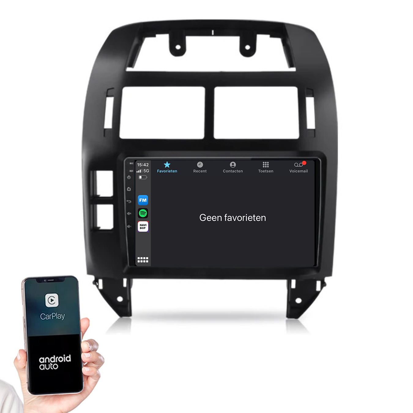 Volkswagen Polo | Autoradio | 2002 t/m 2009 | Android 14 | Apple CarPlay & Android Auto