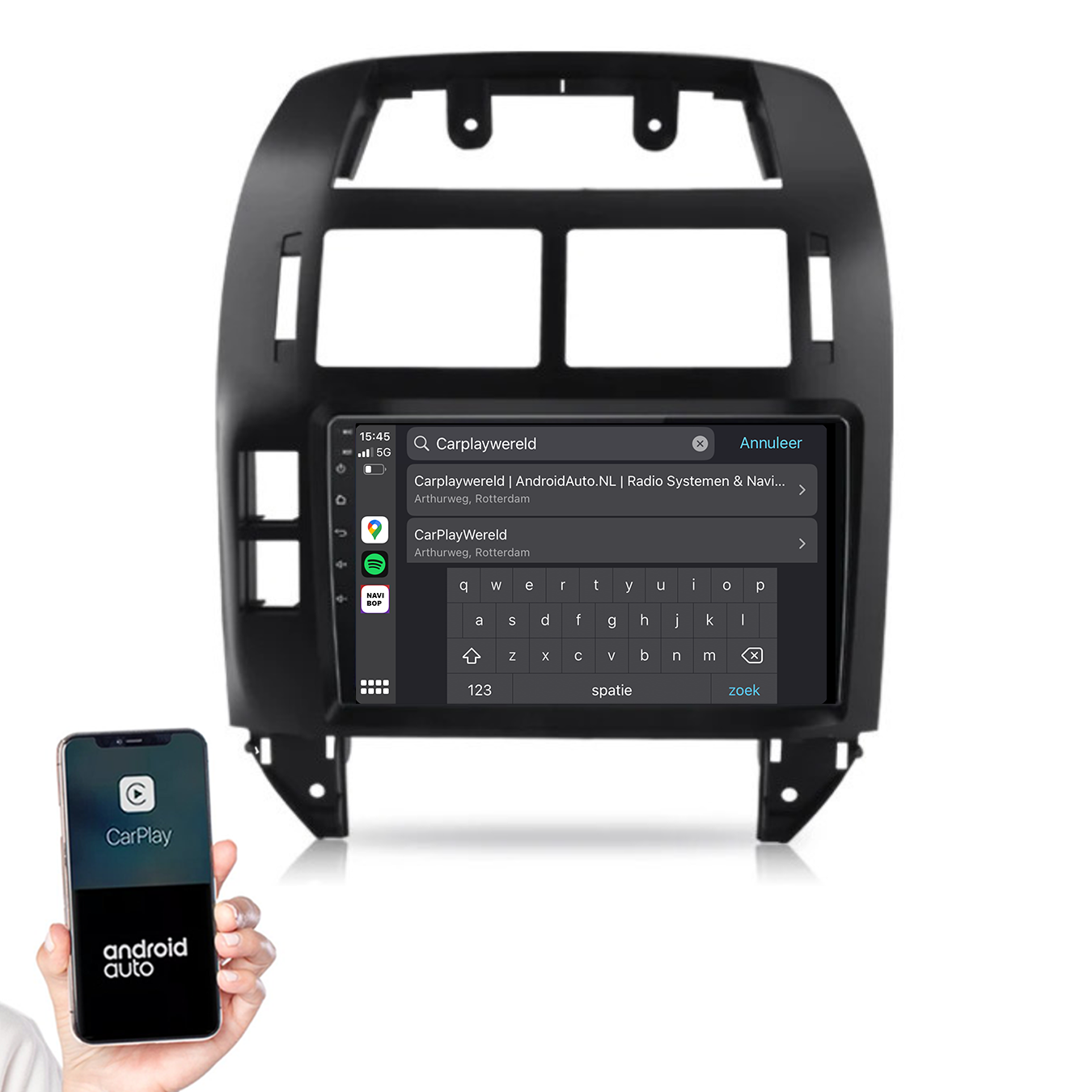 Volkswagen Polo | Autoradio | 2002 t/m 2009 | Android 14 | Apple CarPlay & Android Auto