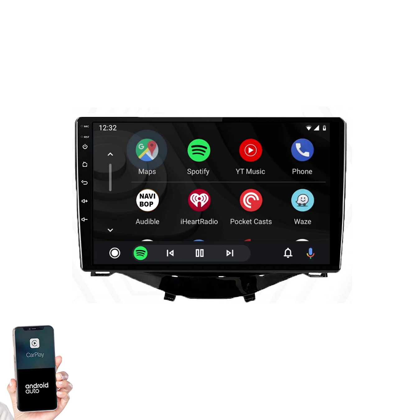 Peugeot 108 | Autoradio | 2014 t/m 2020 | Android 14 | Apple CarPlay & Android Auto