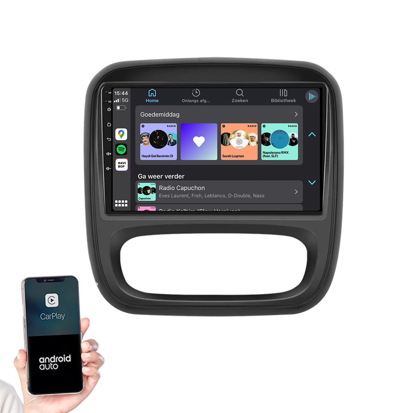 Renault Traffic | Autoradio | 2015 t/m 2021 | Android 14 | Apple CarPlay & Android Auto