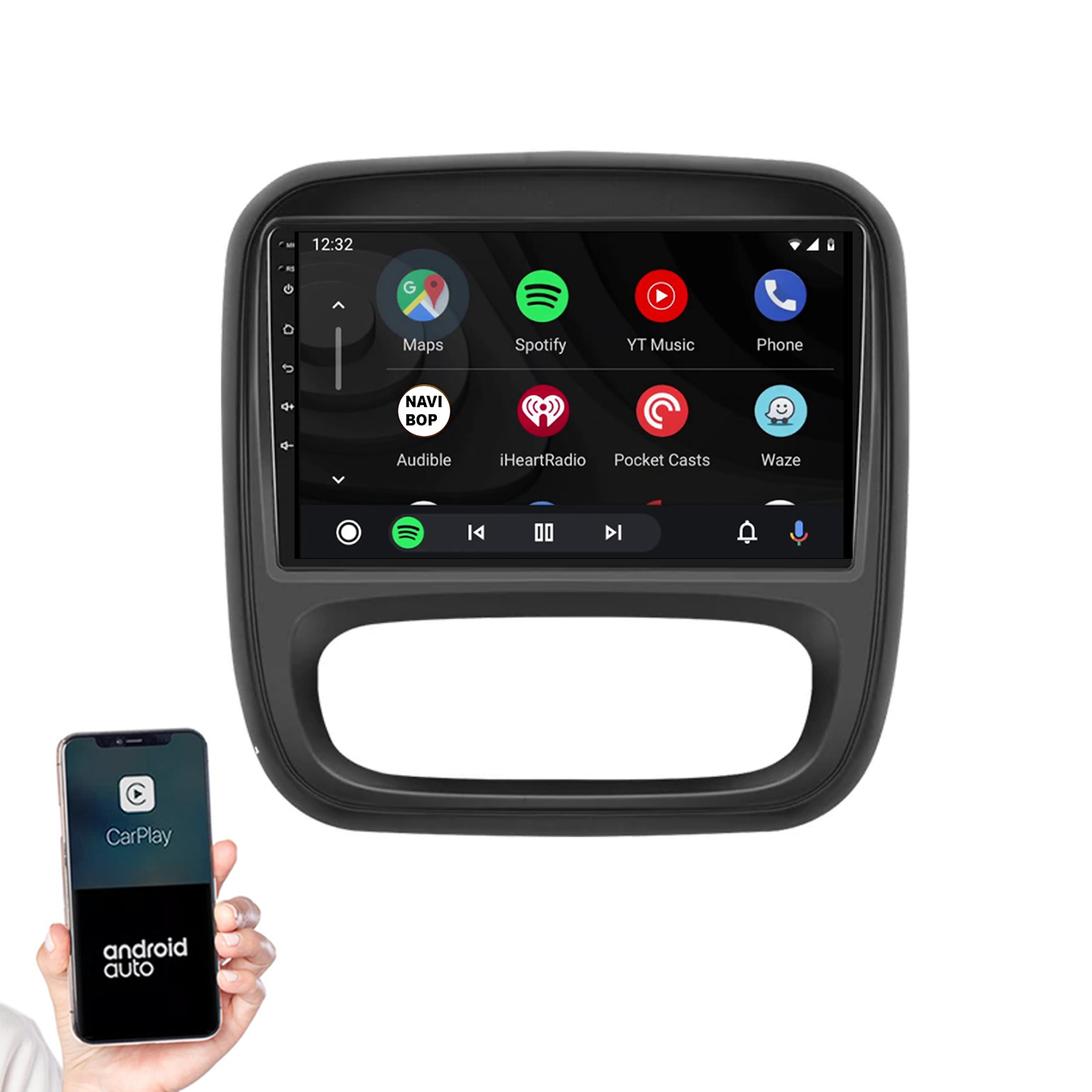 Renault Traffic | Autoradio | 2015 t/m 2021 | Android 14 | Apple CarPlay & Android Auto