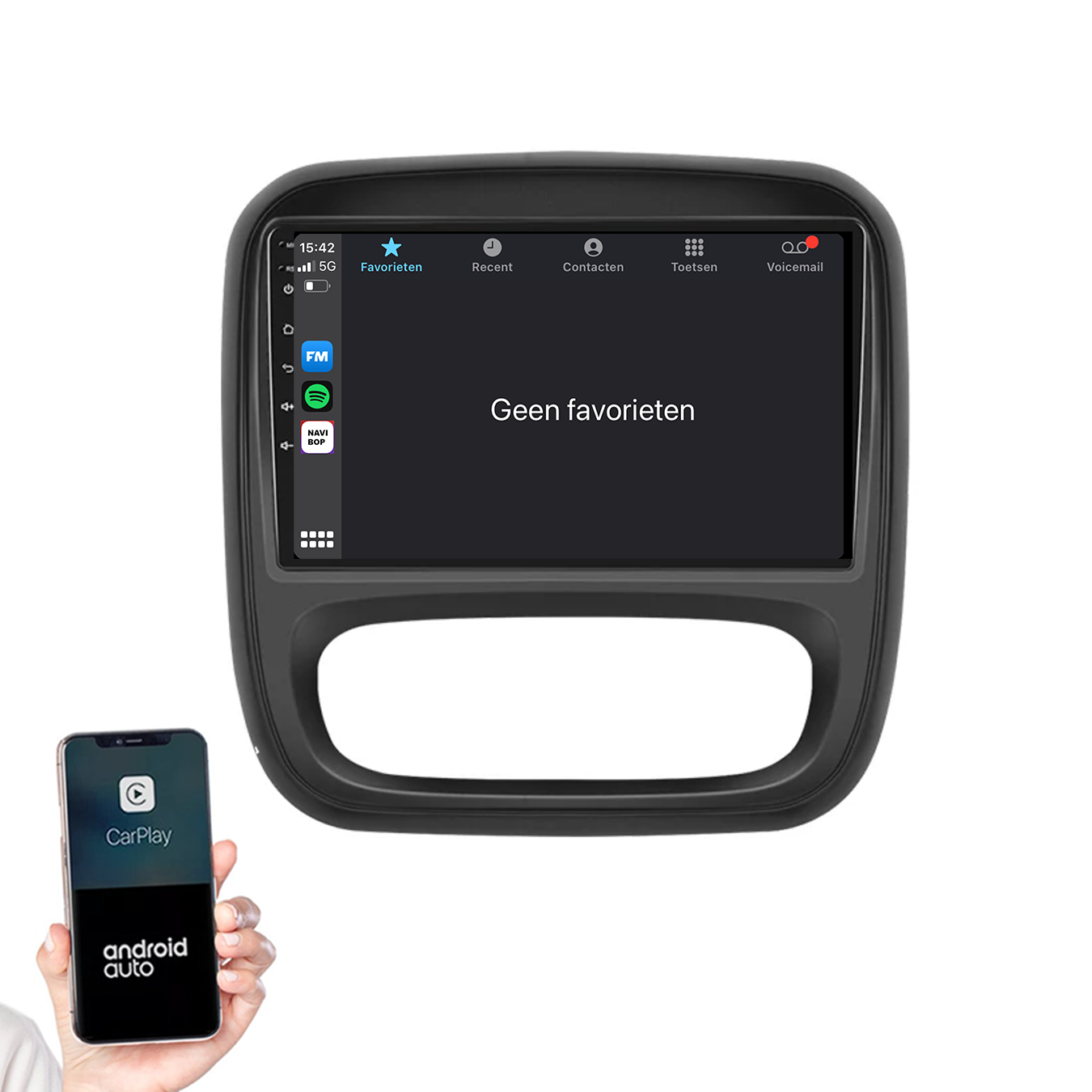 Renault Traffic | Autoradio | 2015 t/m 2021 | Android 14 | Apple CarPlay & Android Auto