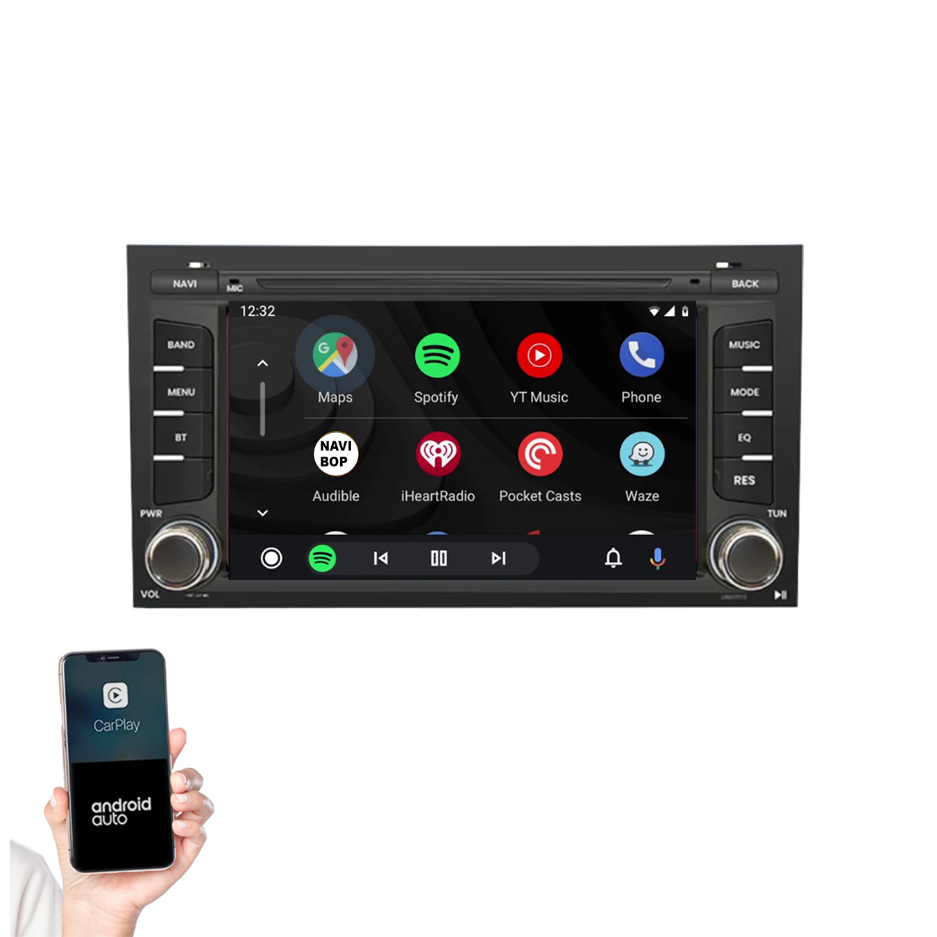 Seat Leon | Autoradio | 2012 t/m 2020 | Android 14 | Apple CarPlay & Android Auto