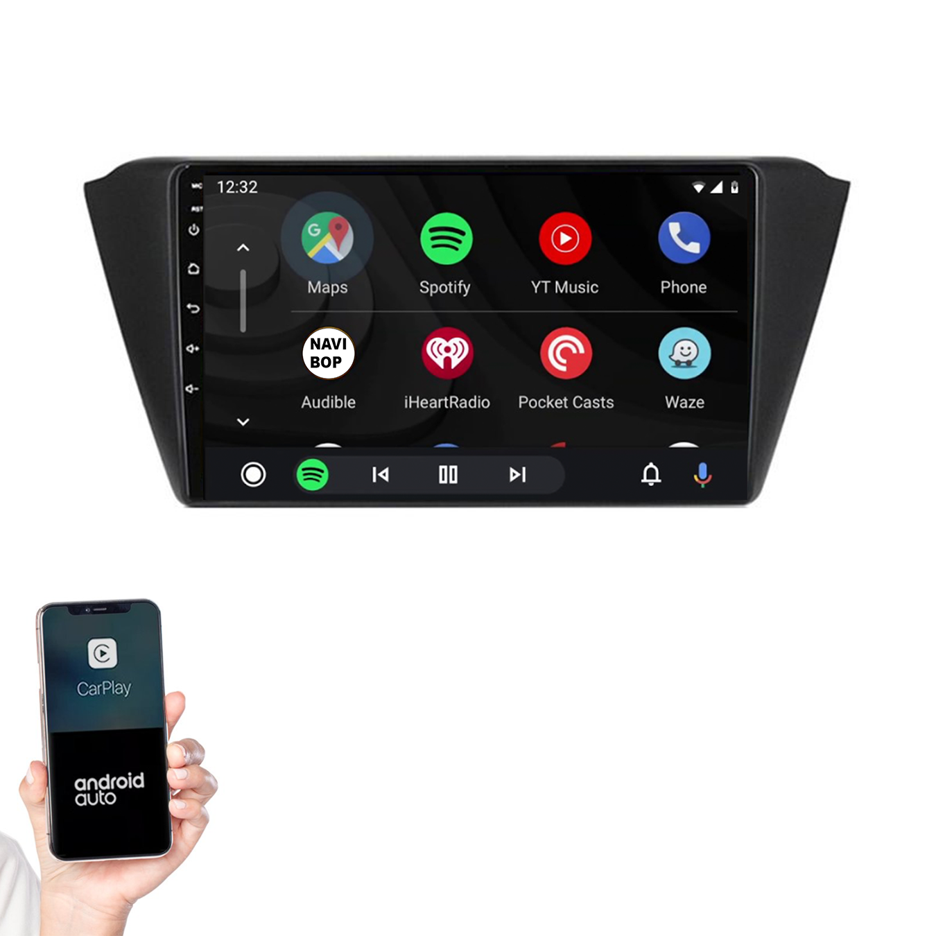 Skoda Fabia | Autoradio | 2015 t/m 2019 | Apple CarPlay & Android Auto