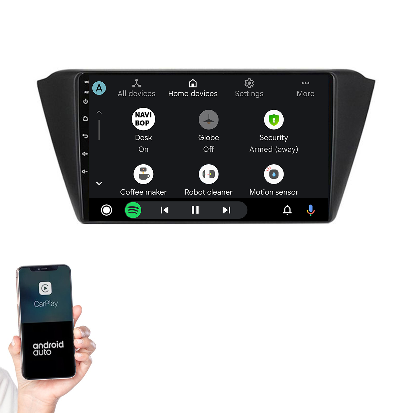 Skoda Fabia | Autoradio | 2015 t/m 2019 | Apple CarPlay & Android Auto