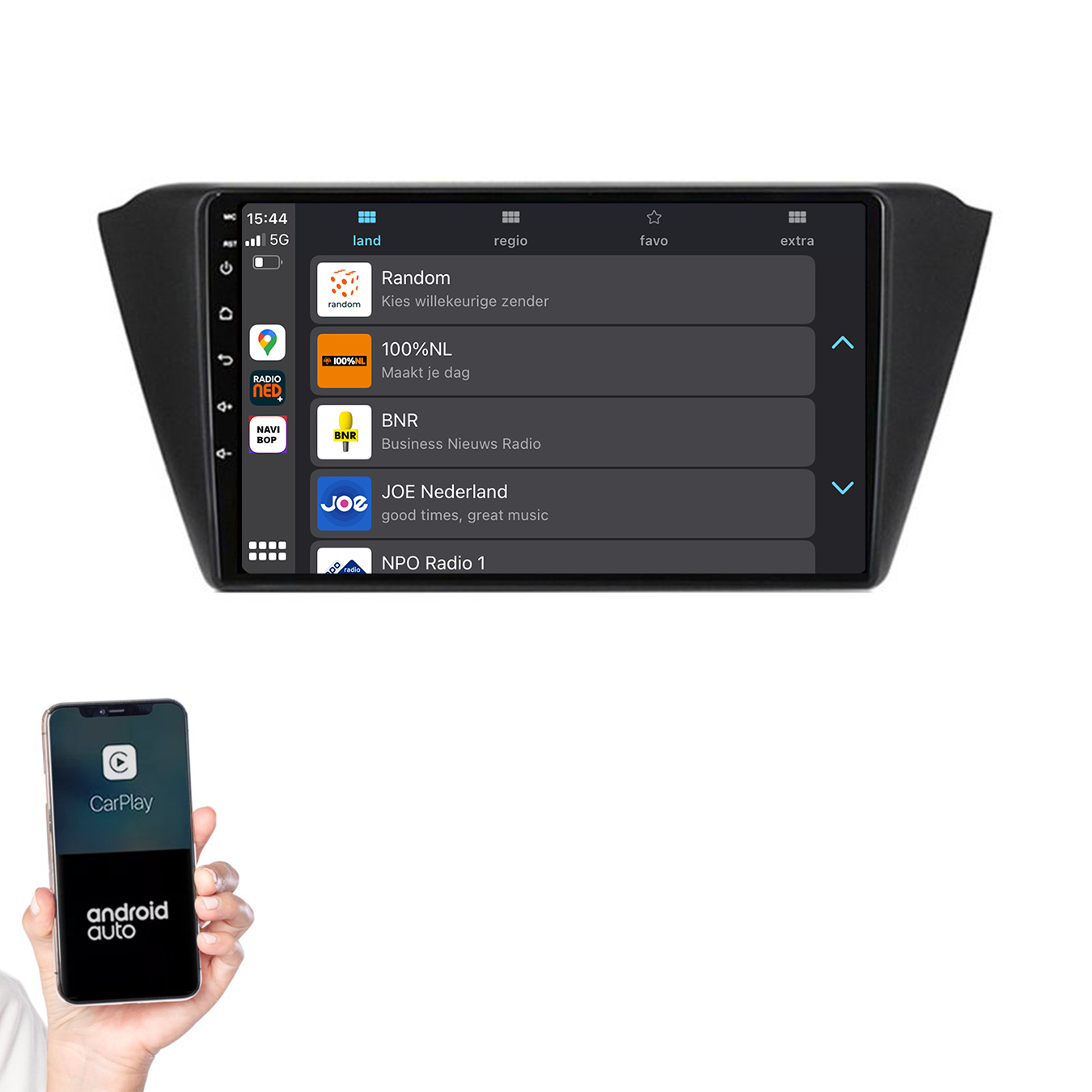 Skoda Fabia | Autoradio | 2015 t/m 2019 | Apple CarPlay & Android Auto