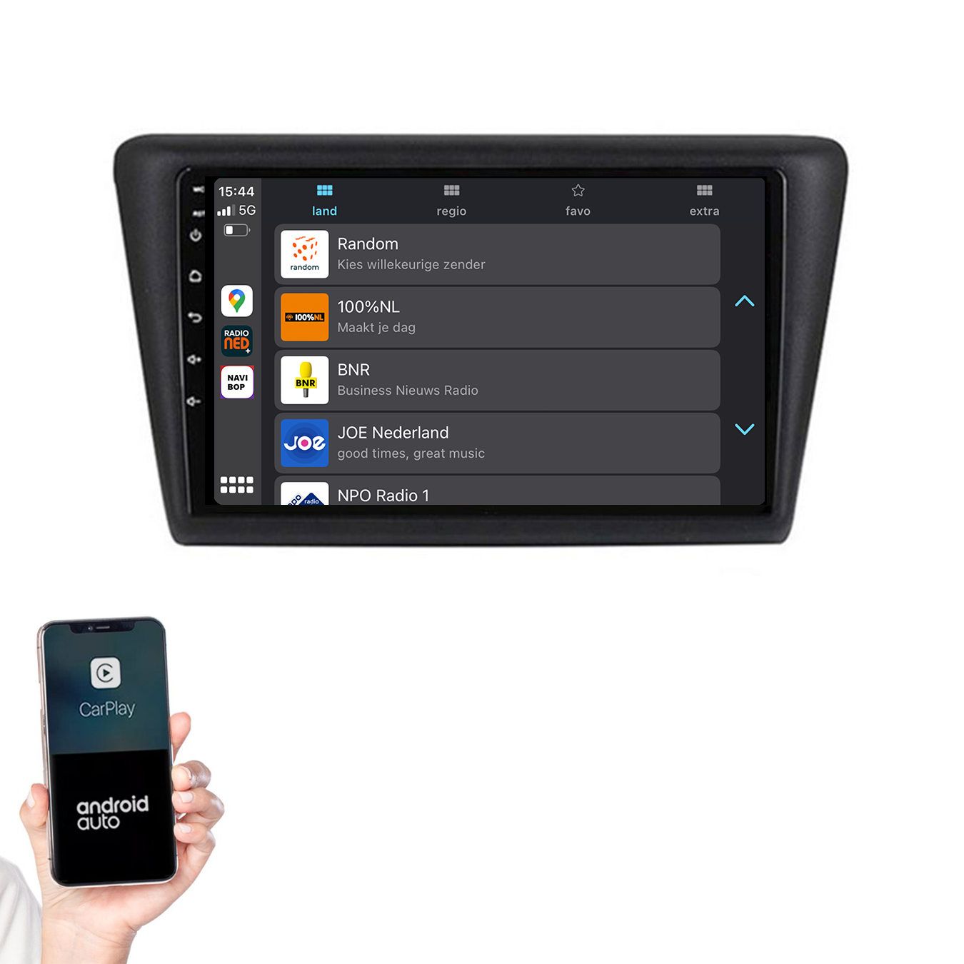 Skoda Rapid | Autoradio | 2013 t/m 2019 | Android 14 | Apple CarPlay & Android Auto