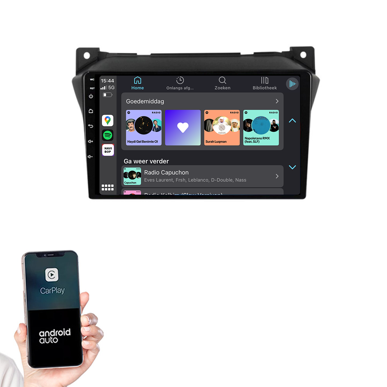 Nissan Pixo | Autoradio | 2009 t/m 2016 | Android 14 | Apple CarPlay & Android Auto