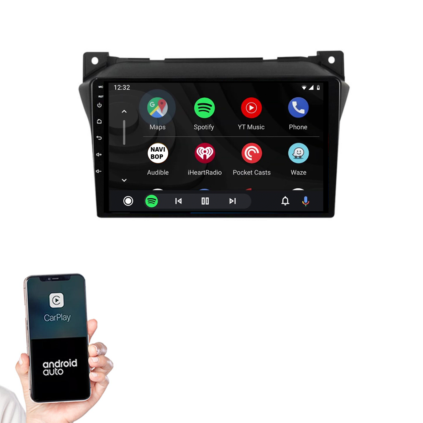 Nissan Pixo | Autoradio | 2009 t/m 2016 | Android 14 | Apple CarPlay & Android Auto