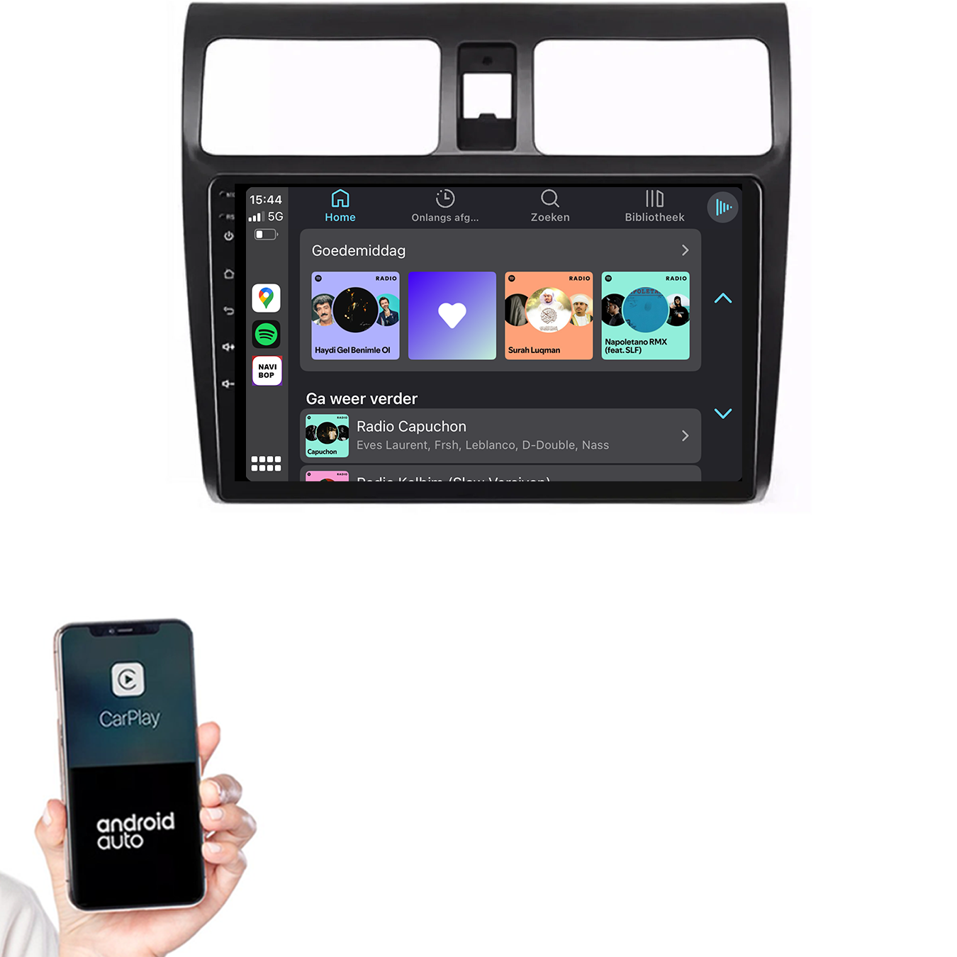 Suzuki Swift | Autoradio | 2005 t/m 2010 | Android 14 | Apple CarPlay & Android Auto