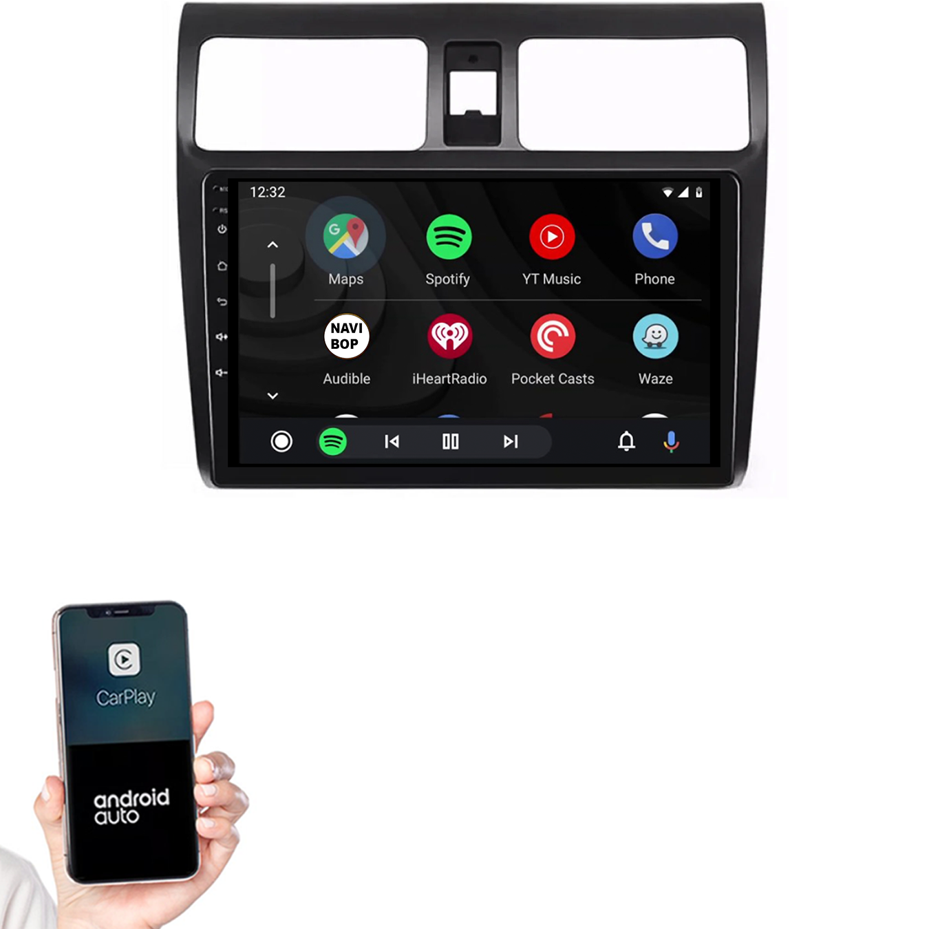 Suzuki Swift | Autoradio | 2005 t/m 2010 | Android 14 | Apple CarPlay & Android Auto