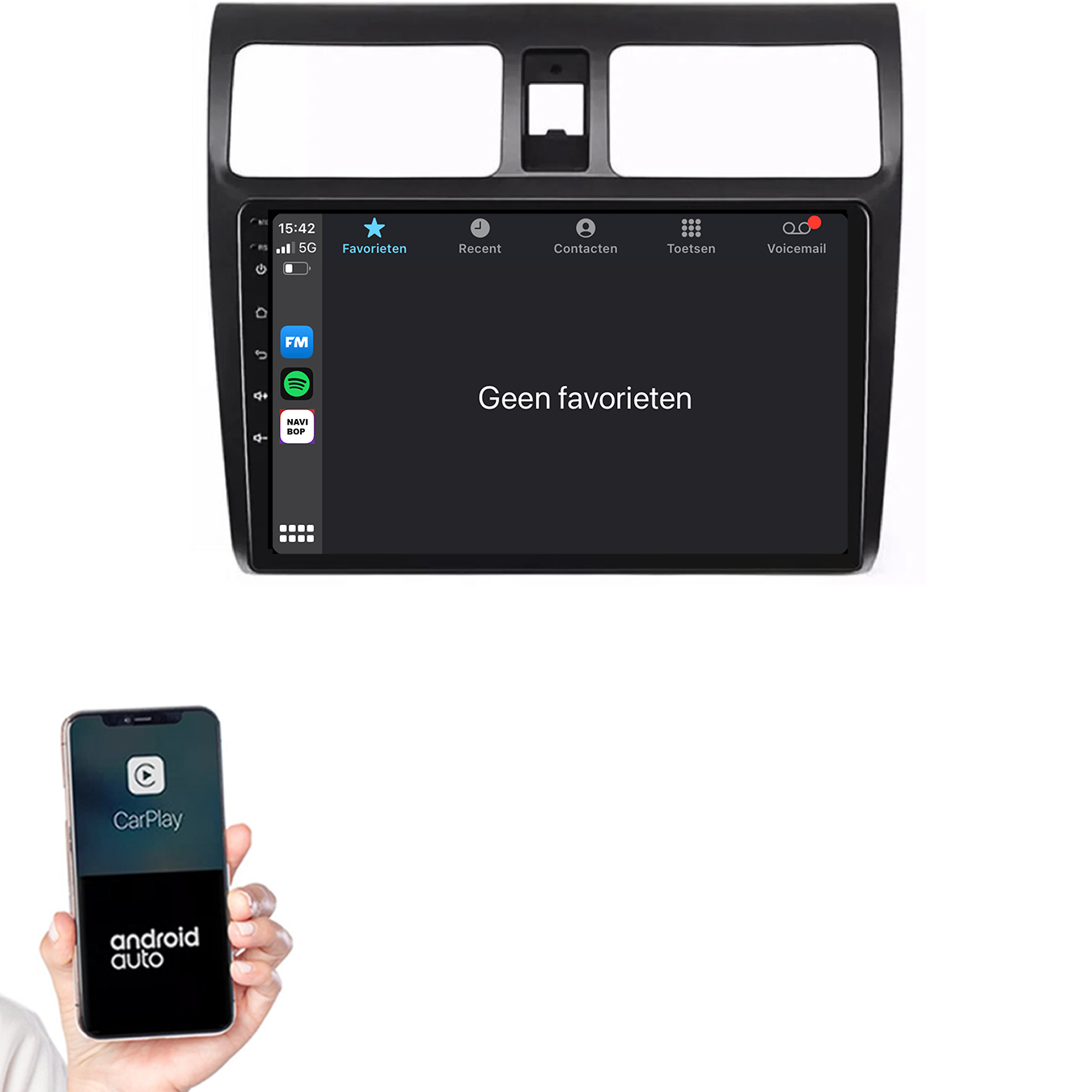 Suzuki Swift | Autoradio | 2005 t/m 2010 | Android 14 | Apple CarPlay & Android Auto