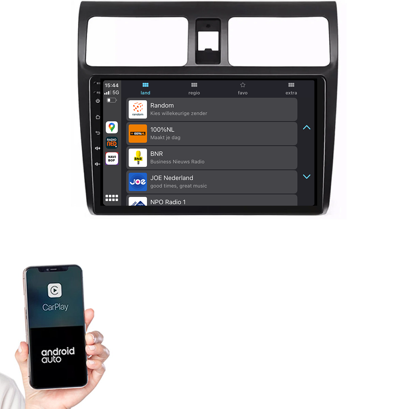 Suzuki Swift | Autoradio | 2005 t/m 2010 | Android 14 | Apple CarPlay & Android Auto