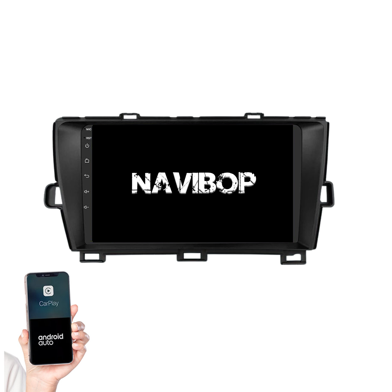 Toyota Prius | Autoradio | 2009 t/m 2015 | Android 14 | Apple CarPlay & Android Auto