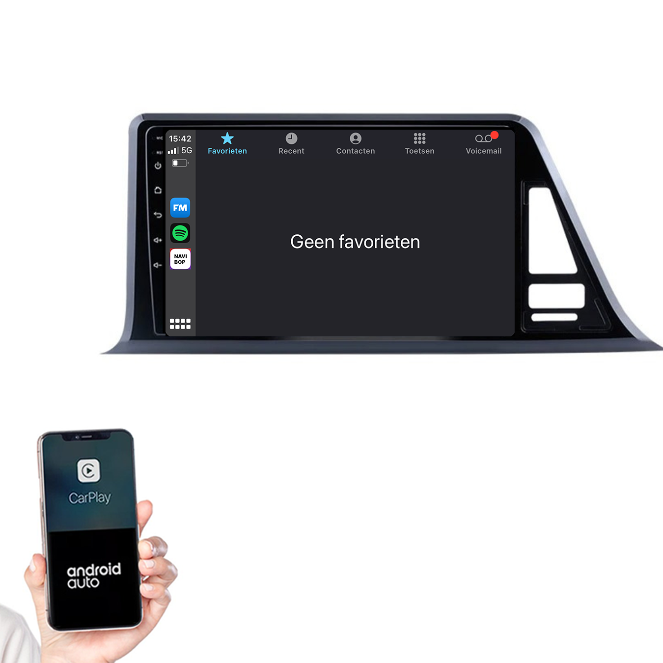 Toyota CHR | Autoradio | 2016 t/m 2020 | Android 14 | Apple CarPlay & Android Auto
