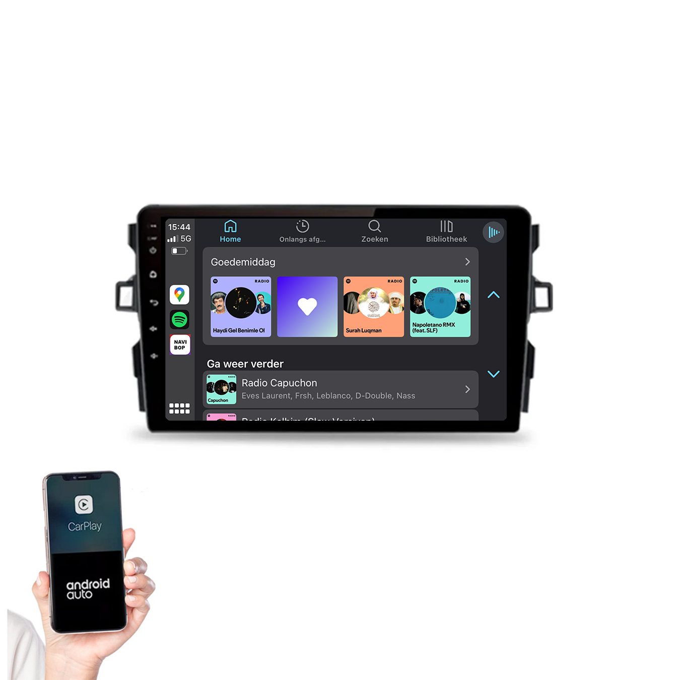 Toyota Auris | Autoradio | 2008 t/m 2015 | Android 14 | Apple CarPlay & Android Auto