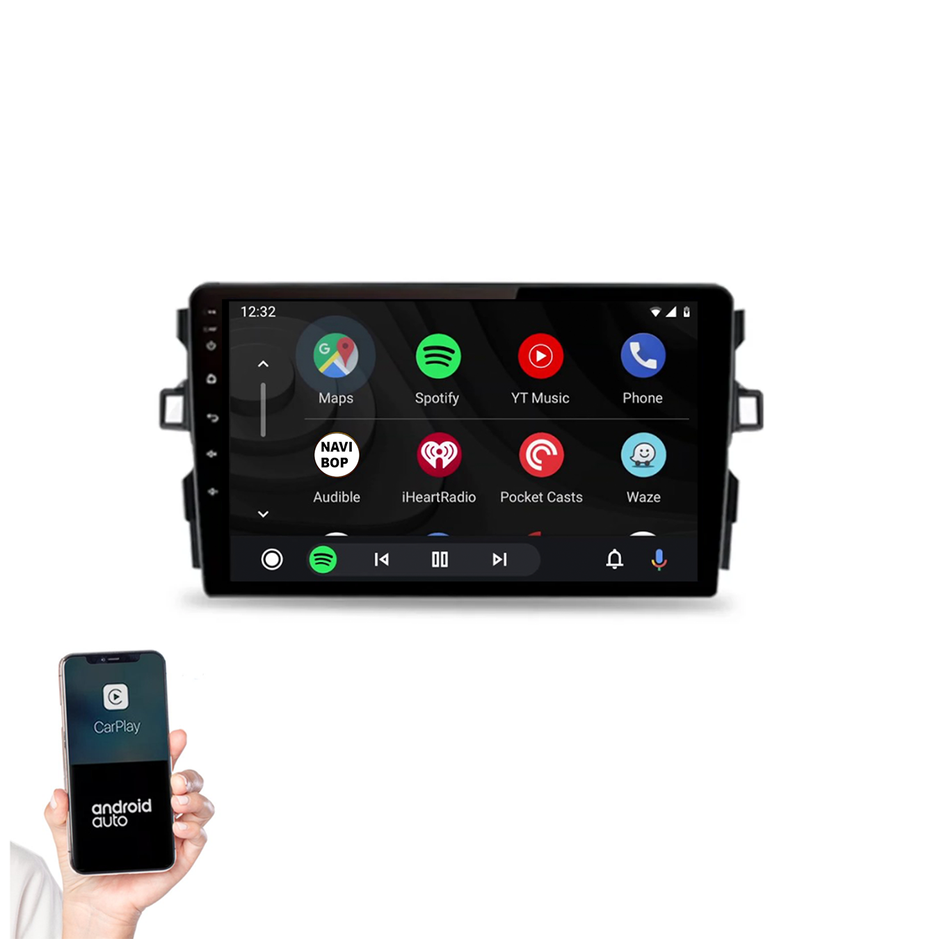 Toyota Auris | Autoradio | 2008 t/m 2015 | Android 14 | Apple CarPlay & Android Auto