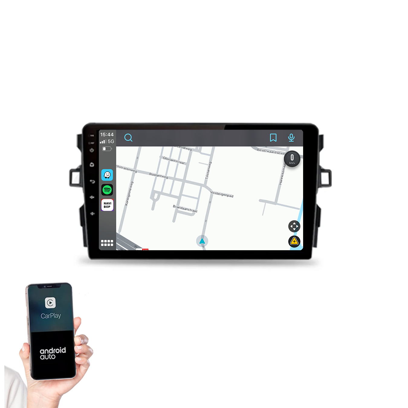 Toyota Auris | Autoradio | 2008 t/m 2015 | Android 14 | Apple CarPlay & Android Auto