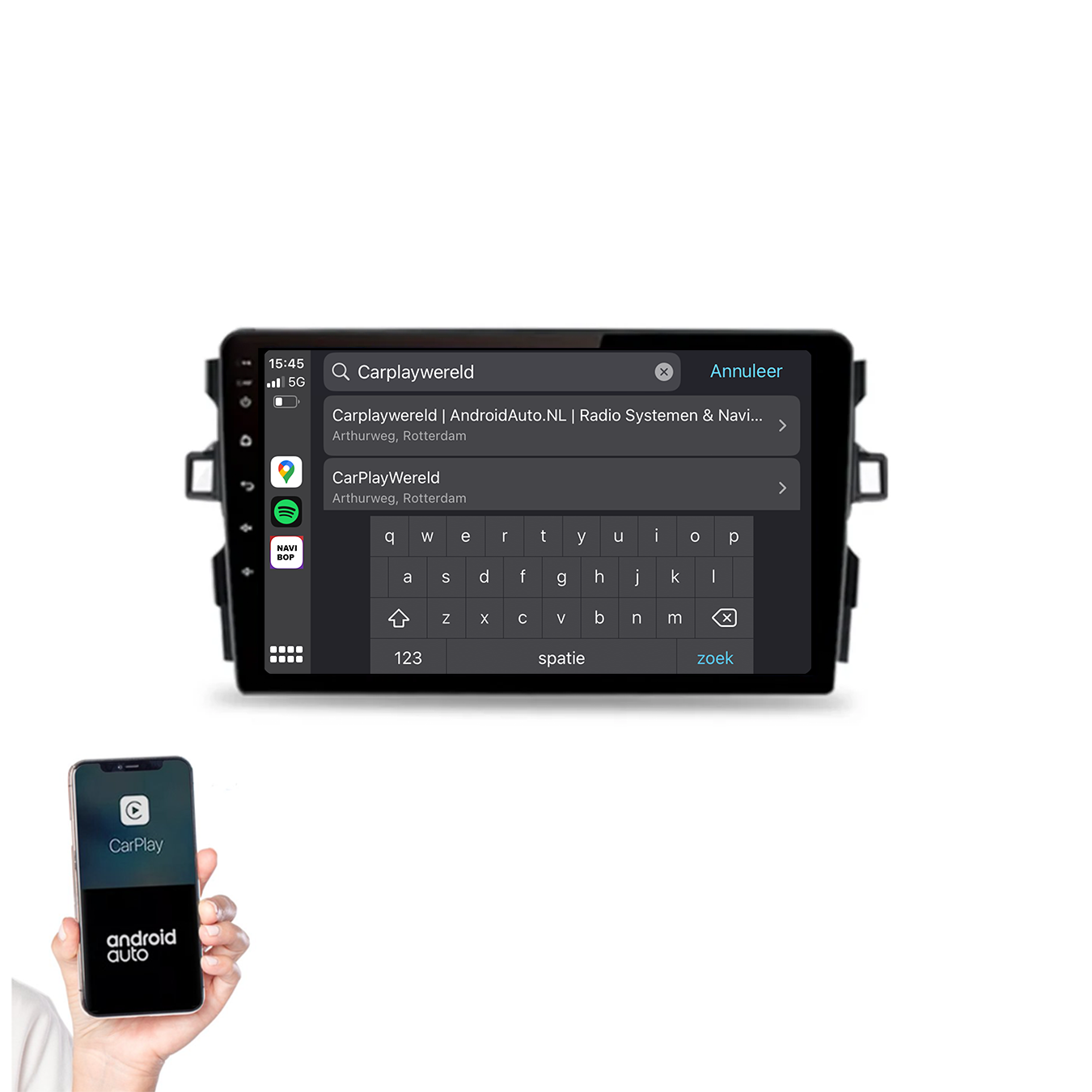 Toyota Auris | Autoradio | 2008 t/m 2015 | Android 14 | Apple CarPlay & Android Auto
